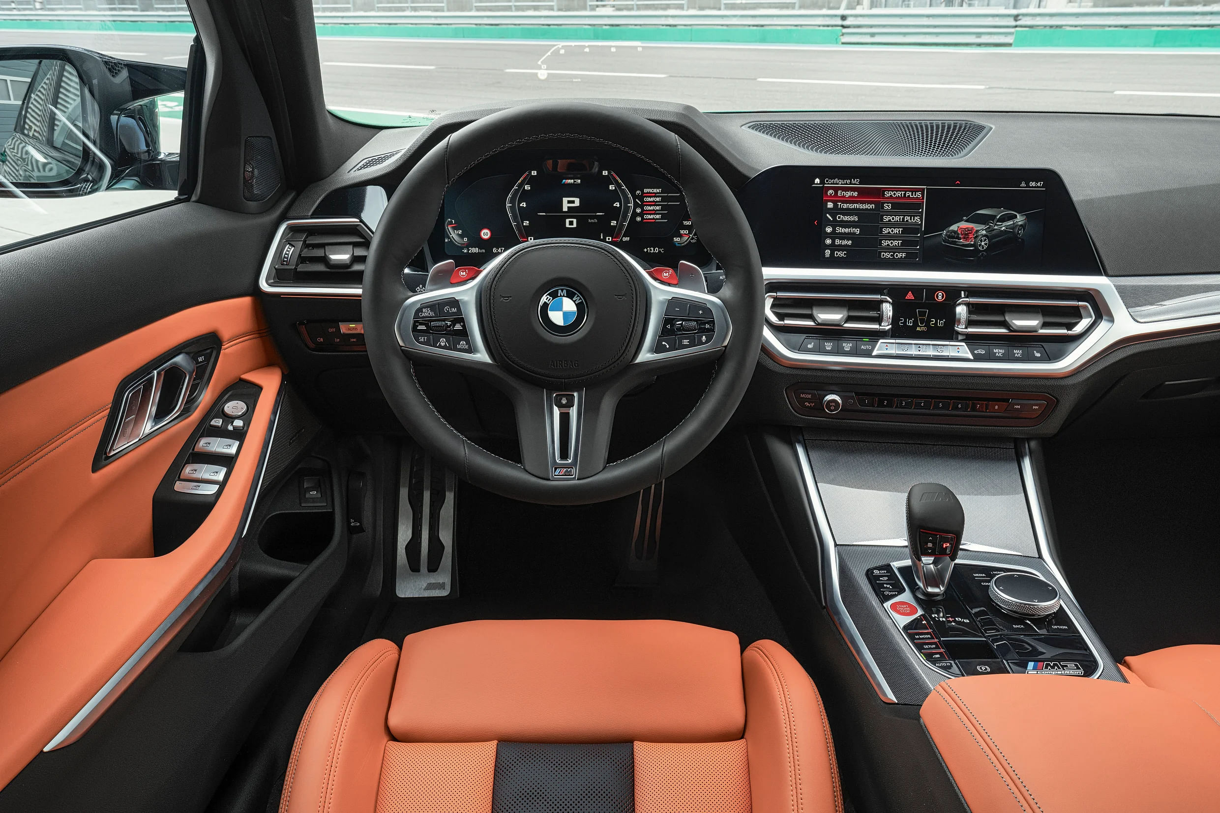 2024 BMW M3 Competition Interior Steering Wheel