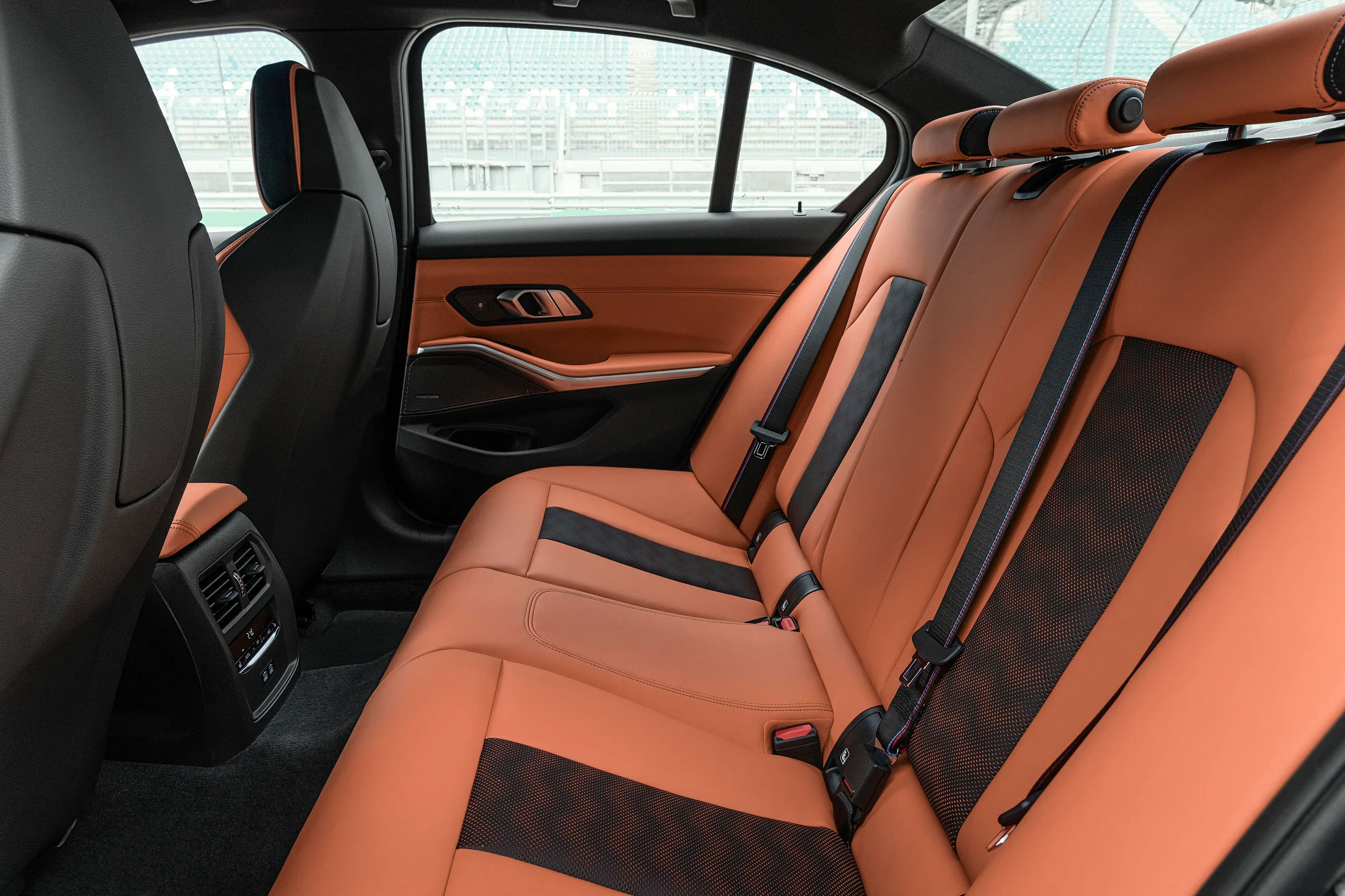 2024 BMW M3 Competition Interior Rear Seat Space