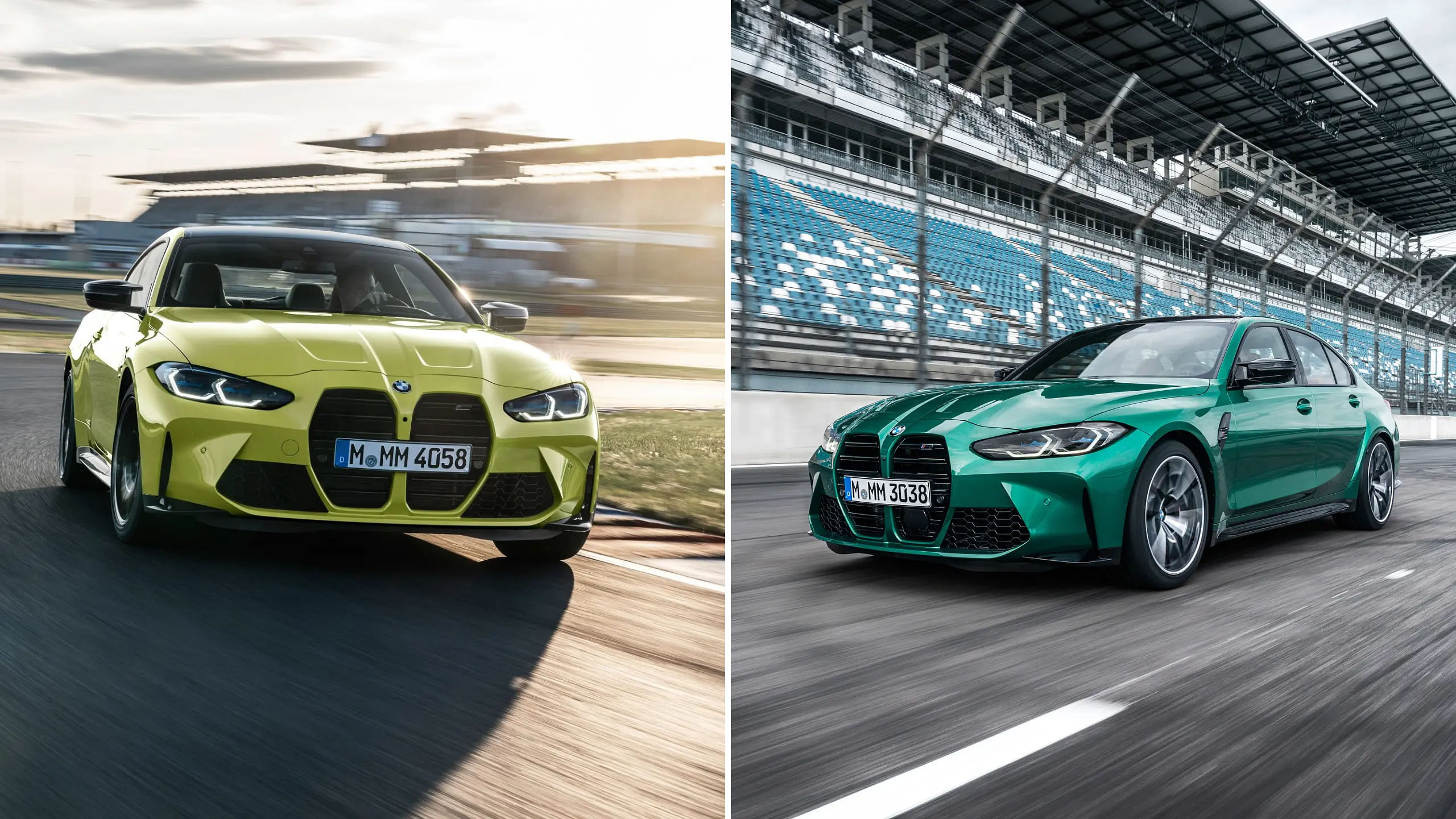 2024 BMW M4 Competition and 2024 BMW M3