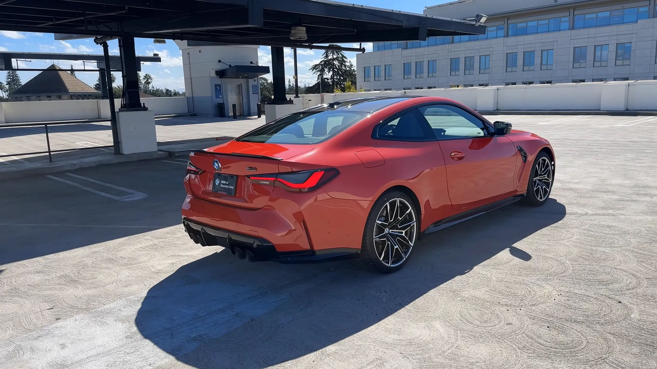 2024 BMW M4 Competition rear end