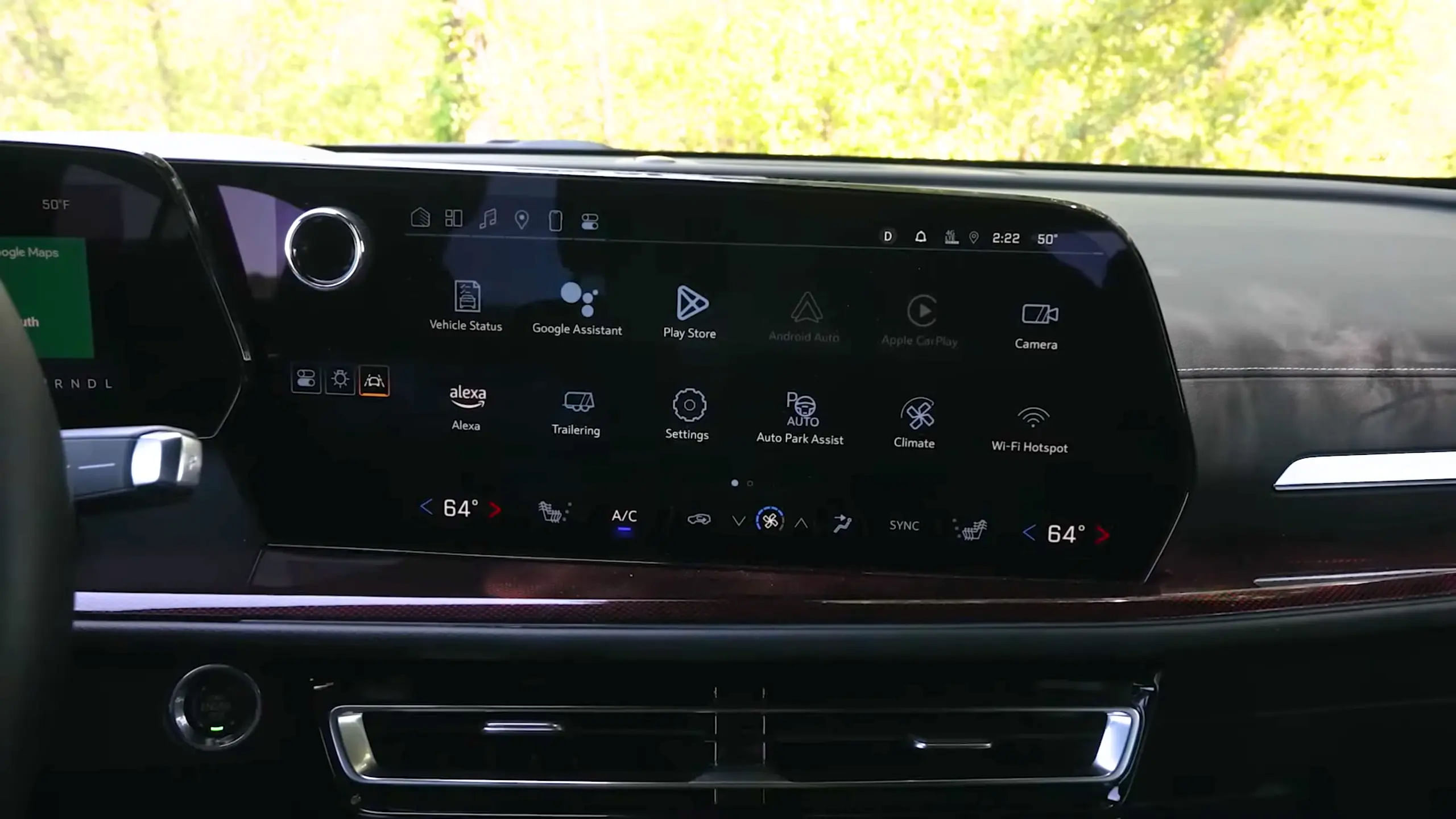 2024 Chevrolet Traverse infotainment screen