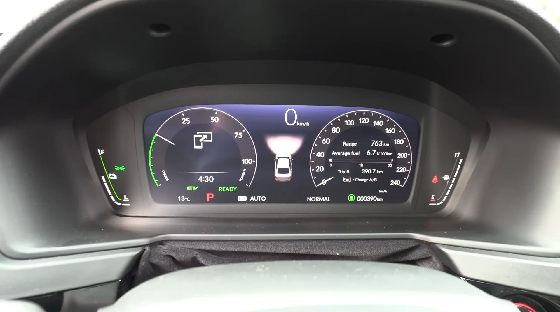 2024 Honda Accord Digital Gauge Cluster