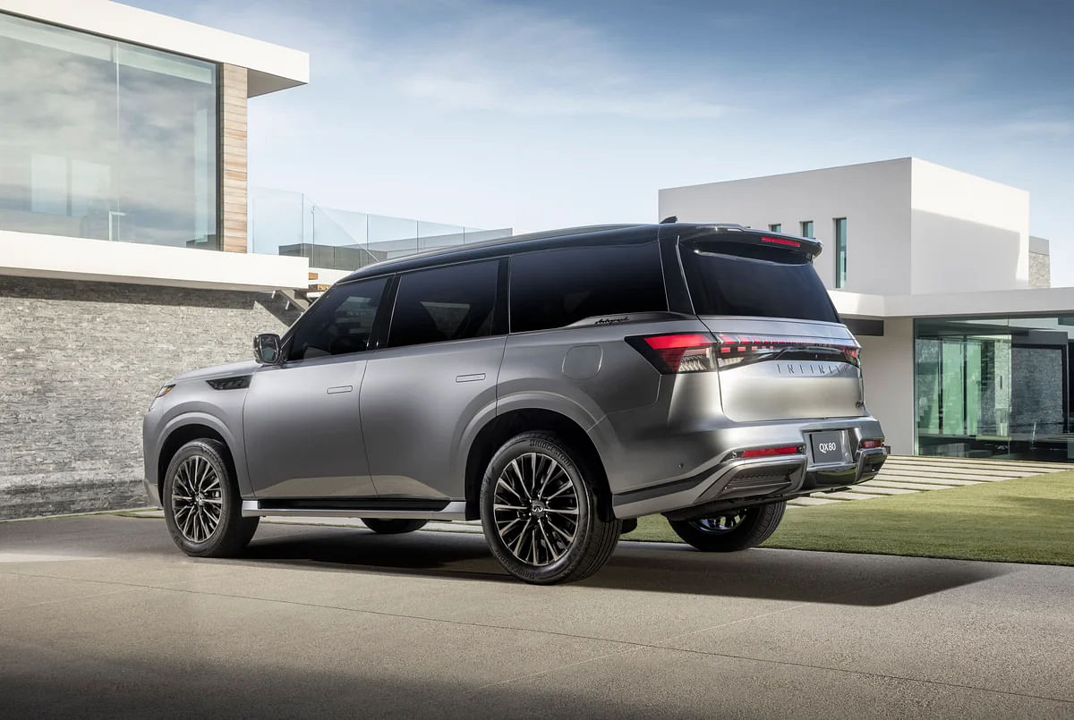 2025 Silver INFINITI QX30 Side Profile 