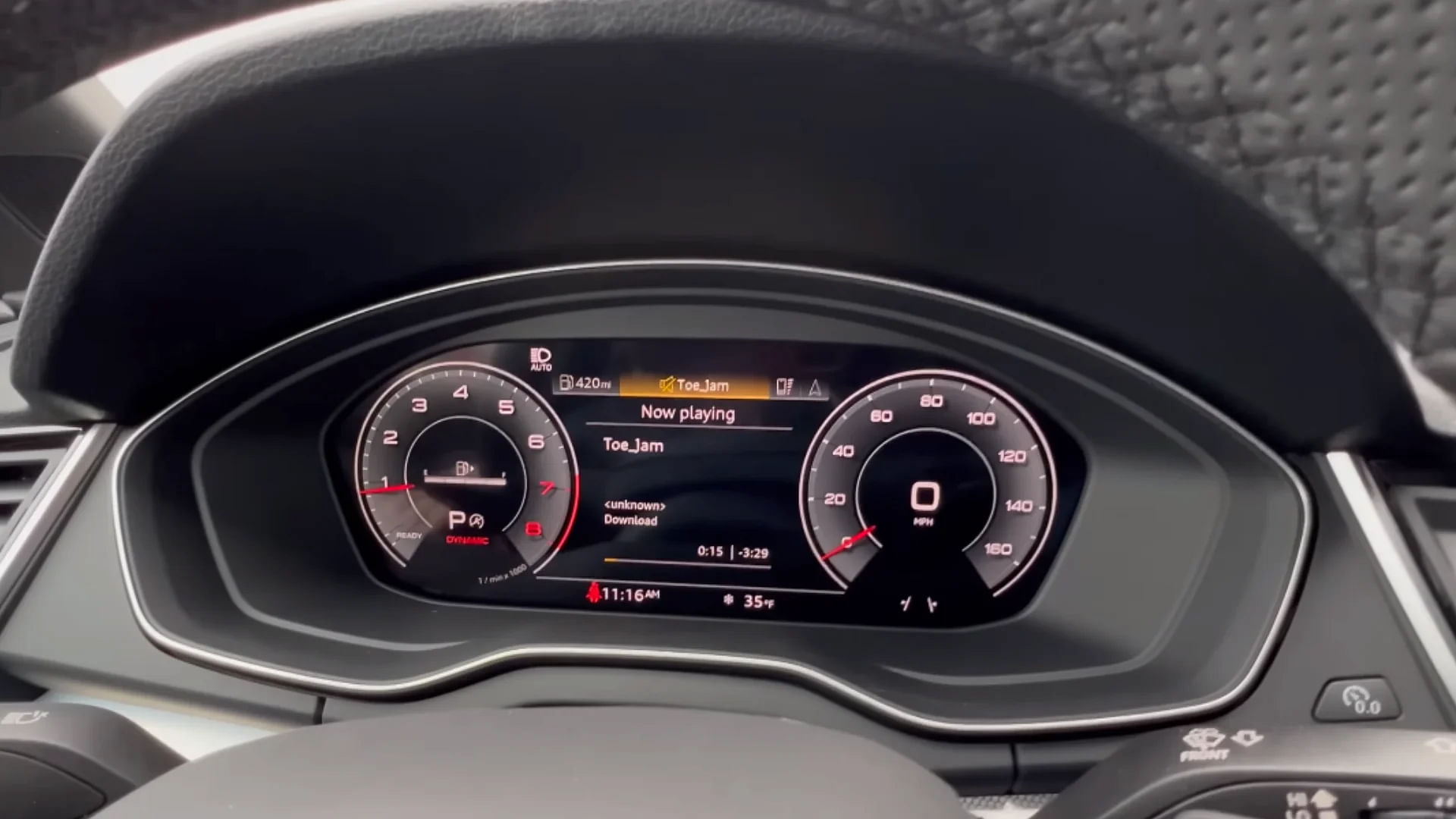 2024 Audi Q5 Digital Gauge Cluster