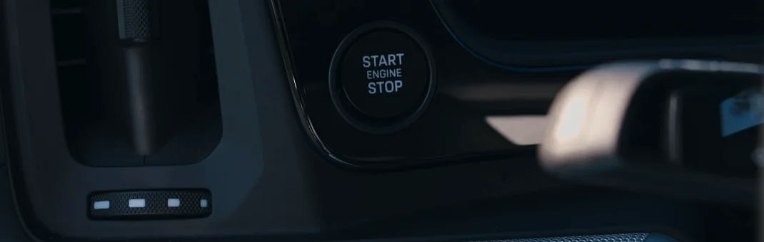 2024 Porsche Cayenne Interior Start Stop Button Photograph