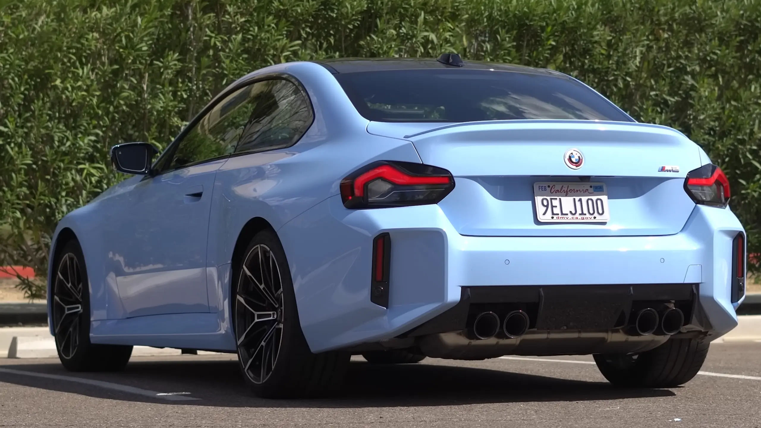 2024 BMW M2 rear view