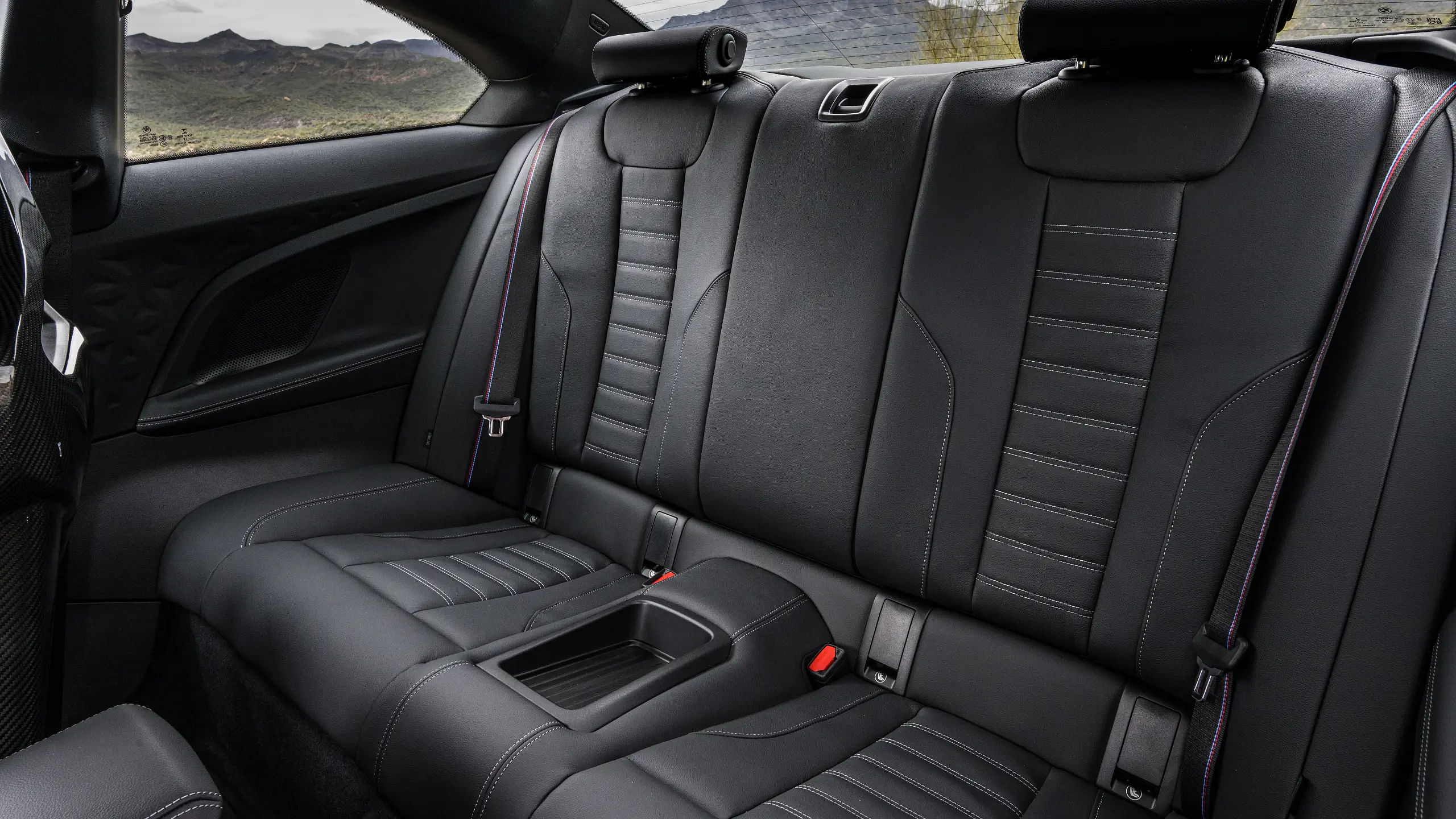 2024 BMW M2 rear seats