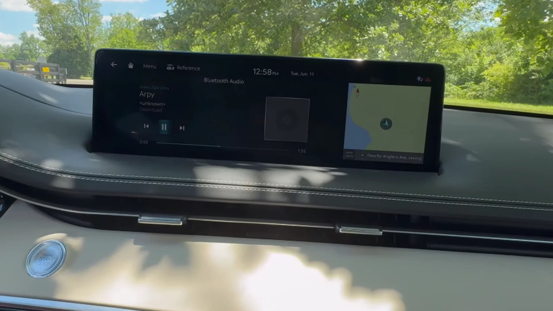 2024 Genesis GV70 Infotainment Screen