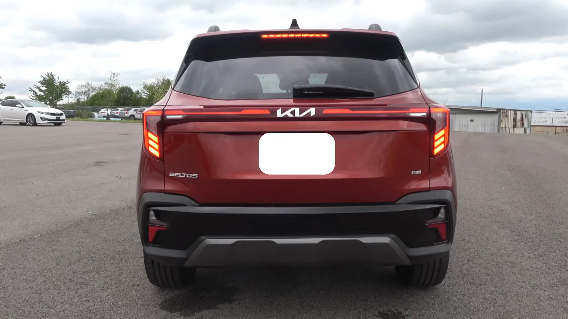 2024 Kia Seltos Rear Profile Image