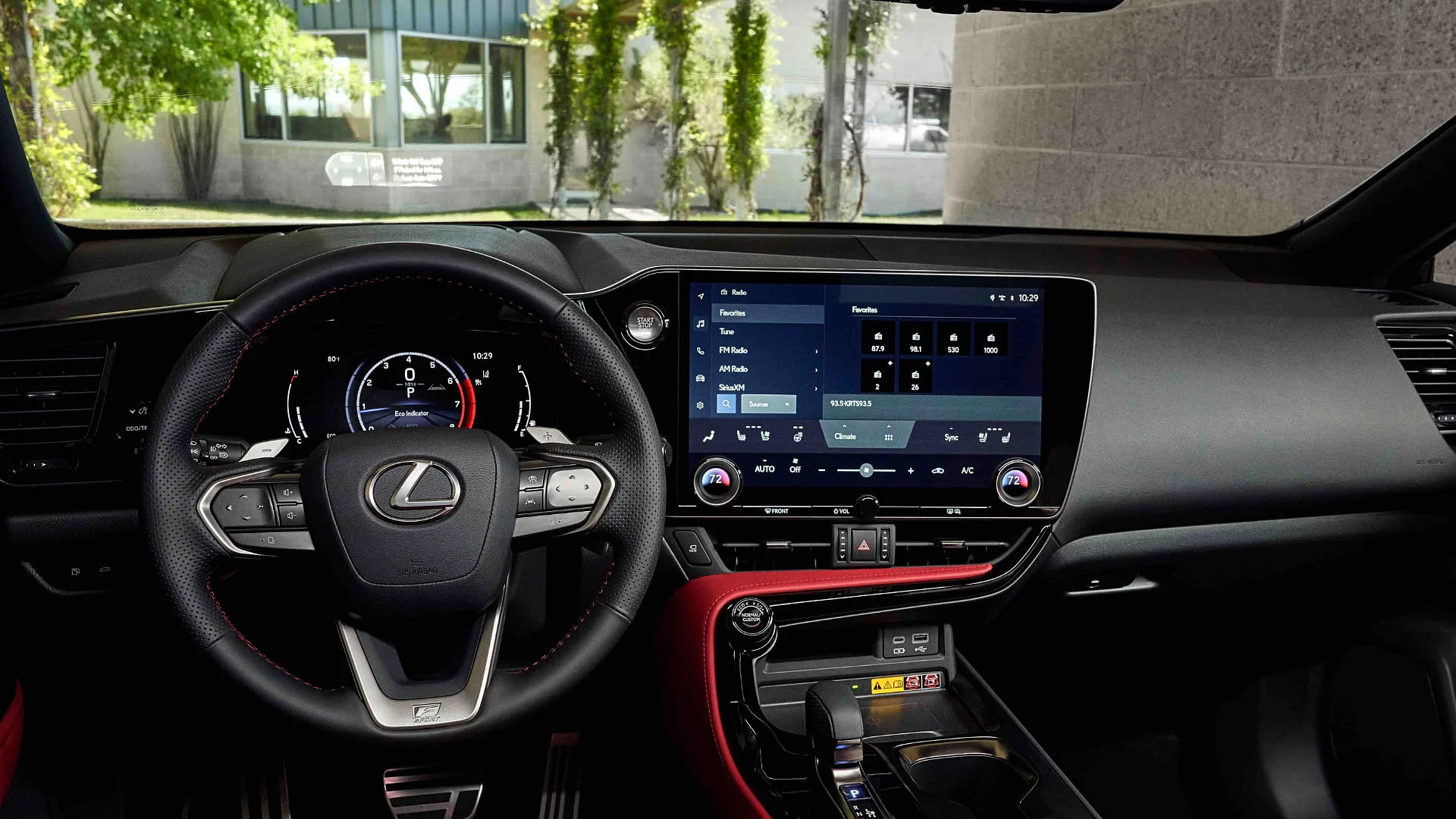 Interior of The 2024 Lexus NX