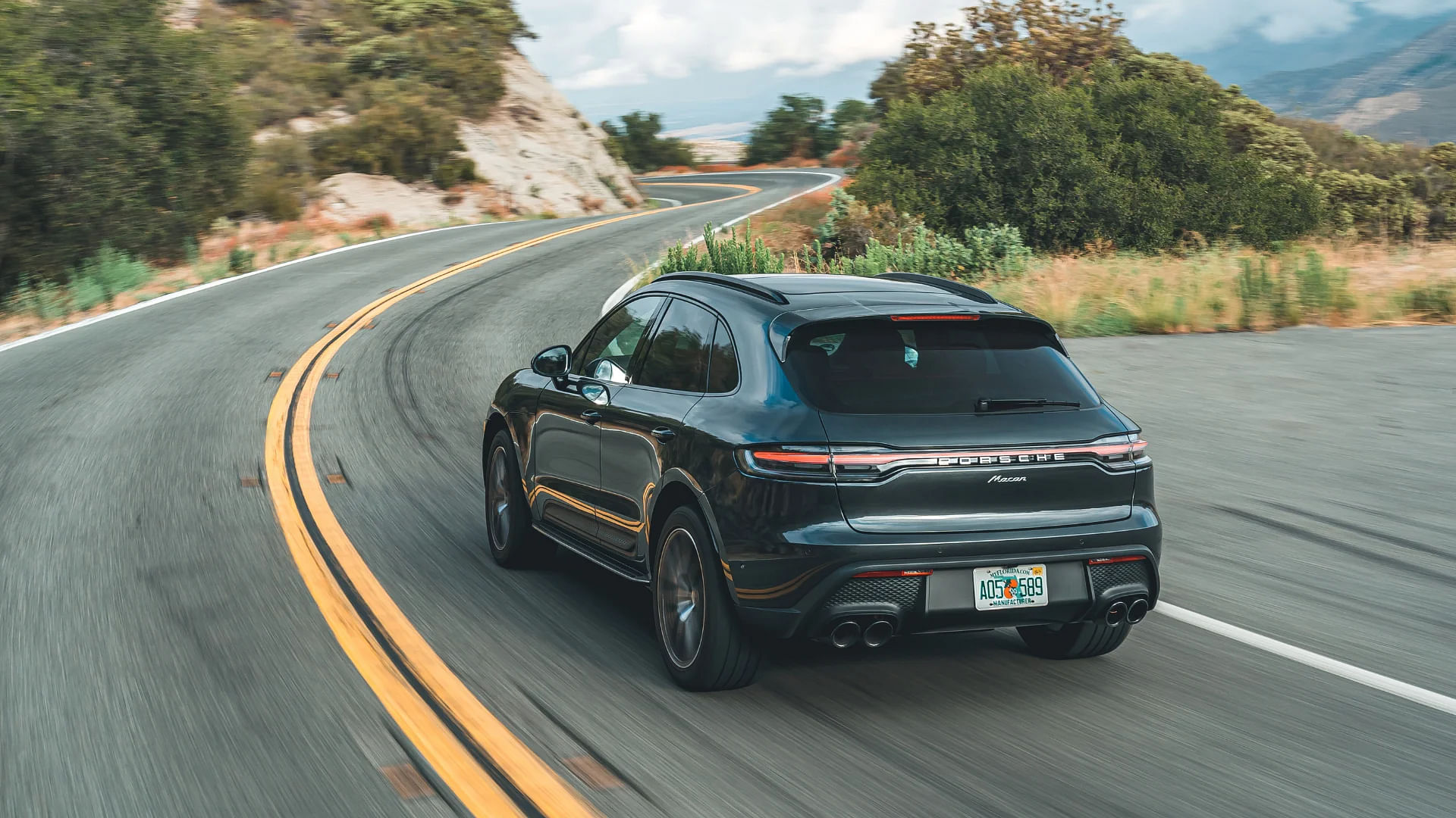 2024 Porsche Macan Rear Photograph